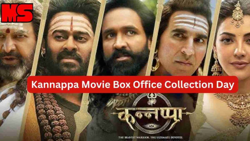 Kannappa Movie Box Office Collection Day