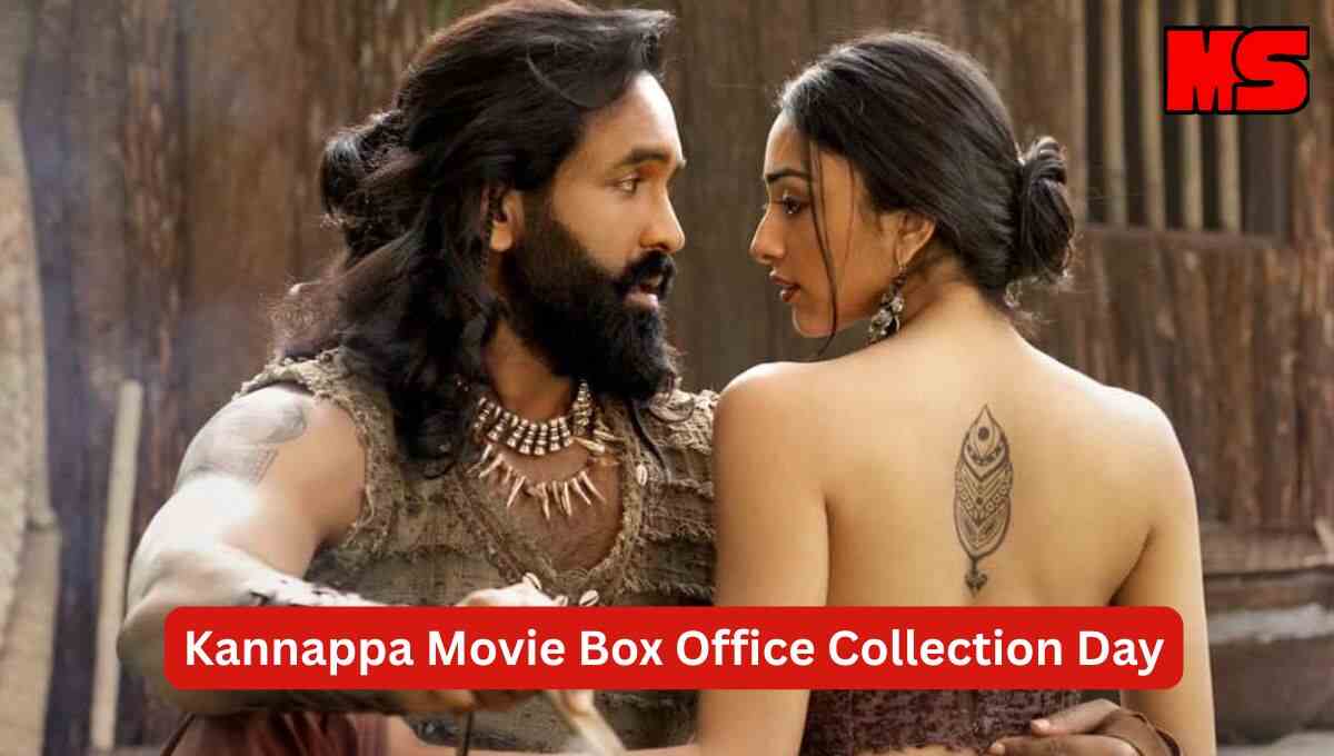 Kannappa Movie Box Office Collection Day