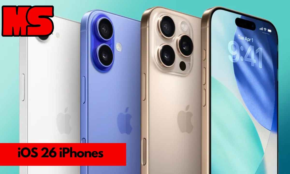 iOS 26 iPhones