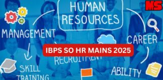 IBPS SO HR MAINS 2025